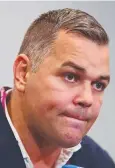  ??  ?? UGLY SCENES: Anthony Seibold