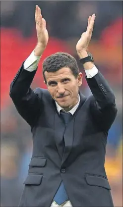  ??  ?? Javi Gracia, durante su etapa en el Watford.