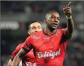  ??  ?? Avec Gourvennec, Younousse Sankharé avait excellé à l’En Avant Guingamp.