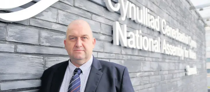  ??  ?? > Carl Sargeant lost his job as Cabinet Secretary for Communitie­s and Children last Friday amid allegation­s involving a number of women