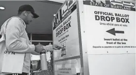  ?? JOSE LUIS MAGANA/AP FILE ?? Lawmakers in several Democratic-controlled states are pushing measures that seek to implement many of the protection­s under the federal Voting Rights Act of 1965.