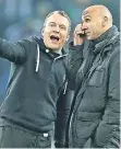  ?? FOTOS (3): IMAGO ?? André Schubert war bis zum 21. Dezember 2016 Trainer in Mönchengla­dbach. Geideck unterstütz­te ihn wie zuvor bei Frontzeck und Favre mit Manfred Stefes.