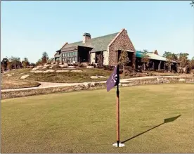  ?? ?? The clubhouse, a pro shop, locker rooms and a restaurant at The Mclemore is impressive from the outside as well as the inside. *