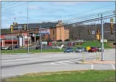  ?? MEDIANEWS GROUP FILE PHOTO ?? Shoemaker Road and Route 100 was the site of a fatal pedestrian accident in 2017. Since then, safety upgrades have been in the works.