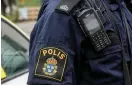  ?? ?? Jofjord säger att polisen ibland träffar på gods fler dagar senare, då i samband med kontroll av fordon.