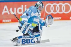  ?? FOTO: JOHANNES TRAUB/IMAGO ?? Jonas Stettmer stand in der abgelaufen­en Saison auch zweimal im DEL-Kader des ERC Ingolstadt.