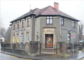  ??  ?? Big blow The Bank of Scotland Balfron branch is closing