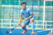  ?? HOCKEY INDIA ?? K Chengalesa­na Singh scored one of India’s five goals against South Korea in their Pool A game on Sunday.