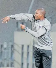  ?? Picture: GALLO IMAGES ?? STEADY HAND: Chippa United coach Norman Mapeza