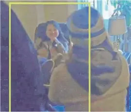 ?? U.S. DISTRICT COURT RECORDS ?? Federal prosecutor­s say this image depicts Nhi Ngoc Mai Le inside a Senate office during the Jan. 6, 2021, U.S. Capitol riot.