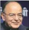  ??  ?? Congress is paying dearly for its stand on demonetisa­tion: Jaitley