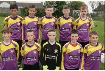  ??  ?? The Wexford Albion squad.