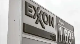  ?? Callaghan O'Hare / Bloomberg ?? “The only thing in (Big Oil’s) favor this quarter are oil and gas prices,” one analyst says.