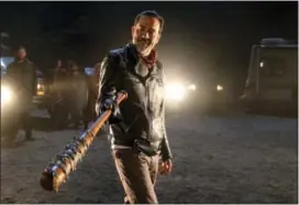  ?? Photos and text from wire services ?? Jeffrey Dean Morgan as Negan appears in a scene from “The Walking Dead.”