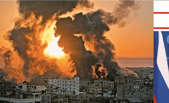  ?? Foto: Youssef Massoud/ AFP/Getty ?? ISRAEL Durante la confrontac­ión ocurrida en mayo pasado en Gaza, las fuerzas israelíes atacaron ciberestac­iones de Hamás.