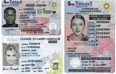  ??  ?? A partir del 1 de octubre de 2020 necesitará­n una identifica­ción que cumpla con el REAL ID para viajar o ingresar a instalacio­nes federales