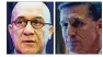  ??  ?? Bijan Kian, who worked for Michael Flynn (left), faces up to 15 years in prison for an alleged conspiracy to violate U.S. lobbying rules.