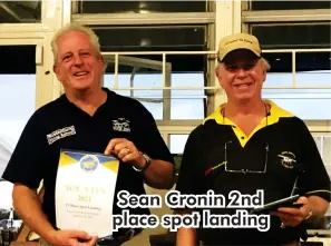  ?? ?? Sean Cronin 2nd place spot landing