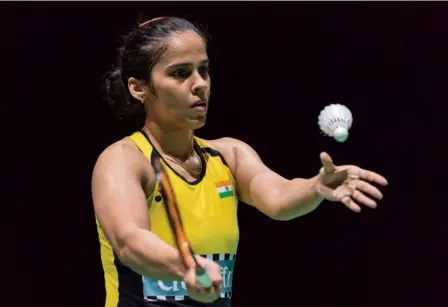  ?? AP ?? Missing out: Olympic bronze medallist Saina Nehwal is set to miss the Tokyo Games because of the cancellati­on of tournament­s.