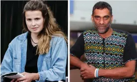  ?? ?? Luisa Neubauer and Kumi Naidoo Composite: Clemens Bilan/EPA/Niall Carson/PA