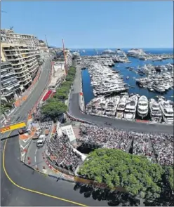  ??  ?? ÚNICO. El entorno exclusivo de Mónaco recibe a la Fórmula 1.