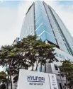  ??  ?? Hyundai Motor head office in Seoul