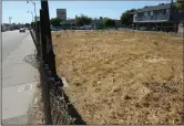  ?? BEA AHBECK/NEWS-SENTINEL FILE PHOTOGRAPH ?? A property by E. Lodi Ave. and S. Washington St. in Lodi on Aug. 1, 2019.