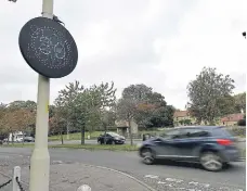  ?? ?? Four in every five cars that passed West Ayton’s sign were speeding.