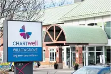  ?? BARRY GRAY THE HAMILTON SPECTATOR FILE PHOTO ?? Chartwell Willowgrov­e Long Term Care Residence in Ancaster has had 103 COVID infections and two deaths since Jan. 1.