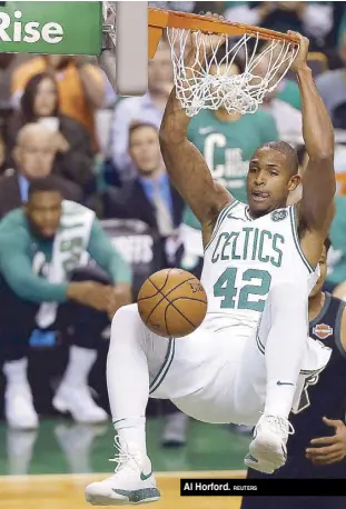  ?? REUTERS ?? Al Horford.