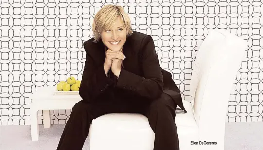  ??  ?? Ellen DeGeneres