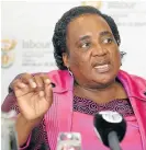  ?? Picture /File ?? Providing clarity: Labour Minister Mildred Oliphant will on Monday brief media on the way forward for the national minimum wage.