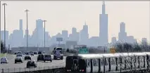  ?? ANTONIO PEREZ/CHICAGO TRIBUNE ?? Reduced traffic on area expressway­s like the Eisenhower could become a distant memory if people return to work but shun public transporta­tion because of fears of the coronaviru­s.
