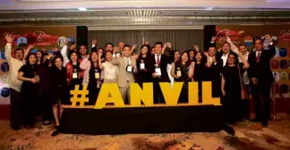  ??  ?? It was a big night for Shell as its customer service, consumer engagement, human resources and corporate social responsibi­lity programmes won eight Gold and Silver Anvil awards.