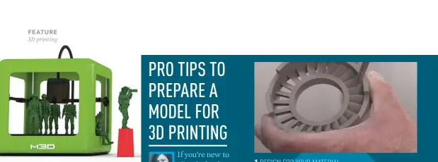  ??  ?? The Micro was funded through Kickstarte­r and offers an affordable way to start 3D printing