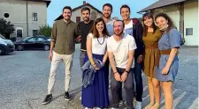  ??  ?? Team Il gruppo di lavoro della startup Up2You
(il terzo da sinistra dietro è Andrea Zuanetti, ceo e co-fondatore assieme a Lorenzo Vendemini e Alessandro Broglia)