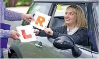  ??  ?? Graduated driving licence scheme already exists in Northern Ireland, and Government is considerin­g introducin­g the set-up across UK