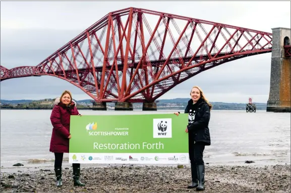  ?? „ Glasgow Scienc heh a h dh hd hd hdh d hdh d hd hdhd hd hd hd hdh d hd hdh d hd hd hd hdh d hd hd hd hd hd h ?? „ Pictured above are, left, Melanie Hill, Executive Officer and Trustee of Scottishpo­wer Foundation and Lyndsey Dodds, WWF’S Ocean Recovery Policy Manager