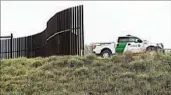 ?? ERIC GAY/AP 2016 ?? The $788 billion measure includes $1.6 billion to kick-start President Trump’s barrier along the U.S.-Mexico border.