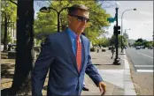  ?? MANUEL BALCE CENETA — THE ASSOCIATED PRESS FILE ?? On Sept. 10, 2019, Michael Flynn, President Donald Trump’s former national security adviser, leaves the federal court following a status conference in Washington.