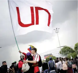  ?? FOTO ?? Estudiante­s no descansará­n hasta que el Gobierno asigne los $500.000 millones que faltan para este año.