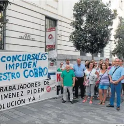  ?? EL DÍA ?? Protestas de los trabajador­es de Pérez Giménez.