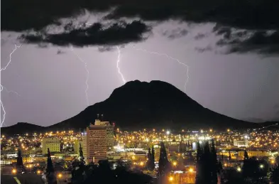  ?? ORACIO CHÁVEZ ?? Regresa el pronóstico de fuertes precipitac­iones.