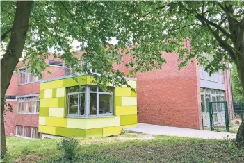  ?? RP-FOTO: SPE ?? Zwei neue Gruppenräu­me will die Stadt Erkelenz im Kindergart­en am Schulring schaffen. Auch im Kindergart­en in Gerderath muss bis August umgebaut werden.