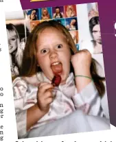  ??  ?? Spice girl megafan: A young Adele