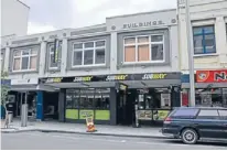  ??  ?? Under the hammer: The Lyceum Buildings in central Lower Hutt, which sold at auction this week for $660,000.