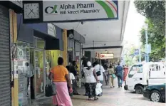  ?? Picture: JACKIE CLAUSEN ?? FIGHTING BACK: One of the pharmacies at the centre of the legal battle