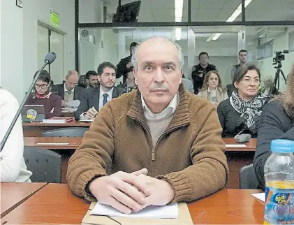  ??  ?? El arrepentid­o. José López fue el ex funcionari­o de más alto rango que colaboró con el juez Bonadio.