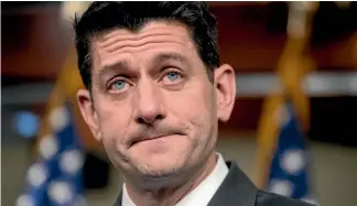  ?? PHOTO: AP ?? Some pundits are speculatin­g that House Speaker Paul Ryan’s decision not to seek re-election in November may be the first step in positionin­g himself for a bid to become US president.