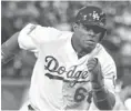  ?? ROBERT HANASHIRO, USA TODAY SPORTS ?? Yasiel Puig’s efforts helped the Dodgers win the NL West.